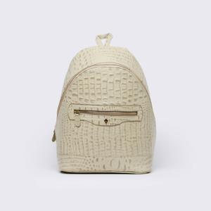 Рюкзак из коровьей кожи цвета слоновой кости Florez, слоновая кость