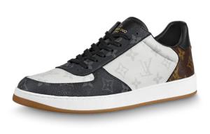 Кроссовки LOUIS VUITTON Rivoli Skateboard Shoes Men Low-Top White Gray