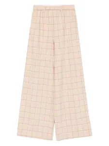 Брюки в клетку Forte Forte, бежевый