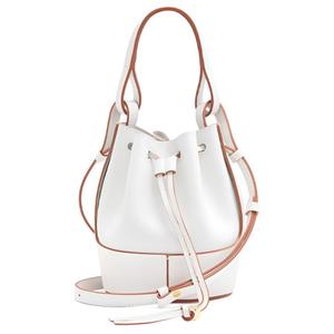 LOEWE Сумка-ведро из кожи наппа коровы воздушный шар портативная сумка через плечо миниатюрная женская хлопковая белая