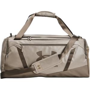 Under Armour Полиэстеровая дорожная сумка среднего размера 58 литров унисекс бежевого цвета, Taupe