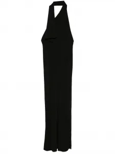 Платье макси Roza KHAITE, черный