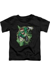 Футболка для малышей с коротким рукавом Green Lantern из Лиги Справедливости Америки Gildan