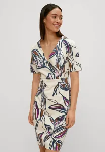 Платье-Трапеция mit florem Comma, Off-White Floral P