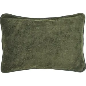 Декоративная подушка Softie - особенно мягкий и приятный на ощупь чехол для подушки без наполнителя, 1 штука Done., хаки/однотонный