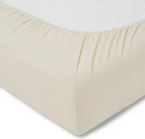 Простыня на резинке Cotton Fine Jersey 140x200 см - 150x200 см бирюзового цвета Estella