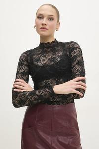 Лонгслив Answear.Lab, черный