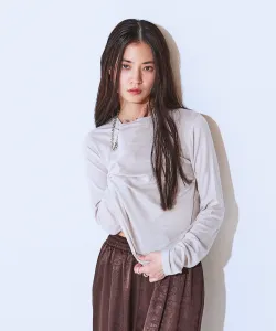 Футболка с длинными рукавами Silky Touch Crew Jeanasis, цвет Other Beige (51)