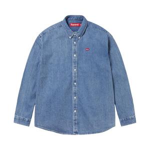 Рубашка Supreme Small Box Shirt, Denim