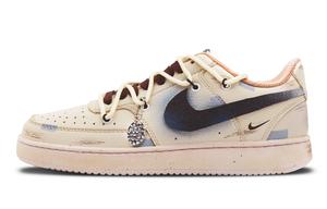 Женские кроссовки для скейтбординга Nike Court Vision 1, Wheat color