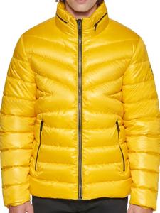 Стеганая куртка на молнии Kenneth Cole, желтый