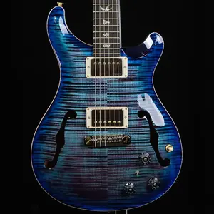 Электрогитара PRS Wood Library Hollowbody II Piezo - Фиолетово-синий градиент