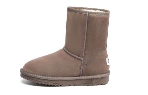 Теплые Водостойкие Износостойкие Противоскользящие Полноразмерные Экипажные Снежные Сапоги на платформе 3 см Женские ZGR, Гриб