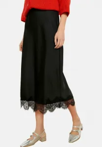 Юбка миди а-силуэта Lolaliza, Black