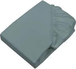 Простыня SETEX на подгонке " Мелкий лен по размеру. 70х140, 90х200, 140х200 или 180х200 см", для матрасов высотой до 23 см, зимних, простыней 200х200 см, 1 шт., цвет dunkeljade