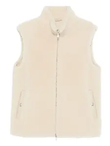 Жилет на молнии Eleventy, слоновая кость