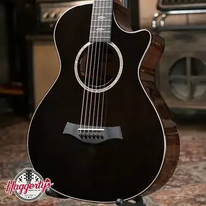 Акустическая/электрогитара Taylor Custom Shop Grand Concert с 12-перемычкой и жестким футляром
