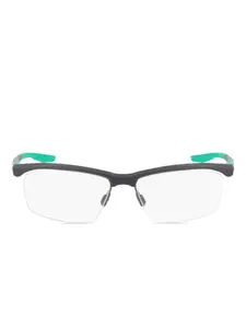 Очки в безободковой квадратной оправе Nike, серый