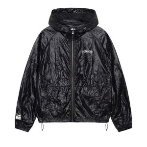 Куртка Stussy Beach Wrinkled Nylon Shell, Black