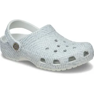 Классические твидовые сабо Crocs, синий