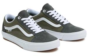 Футболка Bmx Old Skool 'Green Grey' Vans, черно-белая