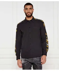 Рубашка Regular fit Versace Jeans Couture, черный