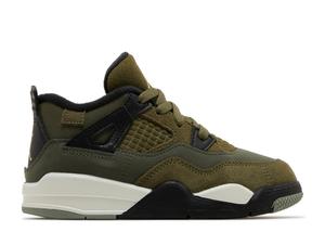 Кроссовки Air Jordan Air Jordan 4 Retro Se Td 'Craft - Olive', зеленый (размер RU 26)