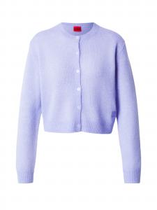 HUGO Кардиган 'Sfebra' вязаный светло-фиолетовый
