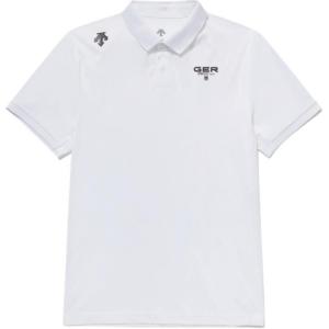 Футболка GER мужская с круглым вырезом Moderate DESCENTE, белый