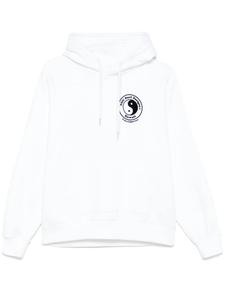 FURSAC худи с фактуным декором, белый