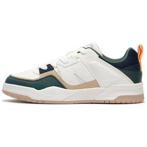 Кеды мужские, обувь для скейтбординга низкая Feather Белый/экологически зеленый 361°