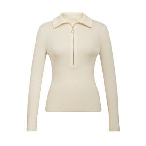 Свитер Deep Breath с верхними молниями и лацканами, хаки