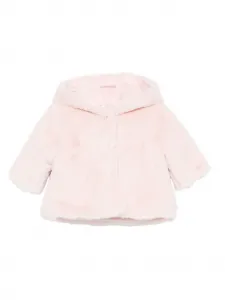 Шуба из искусственного меха Patachou, розовый