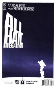 Transformers All Hail Megatron #4 Cover A (IDW Publishing)