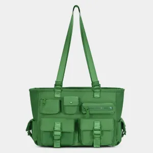 Многофункциональная сумка-тоут через плечо с множеством карманов Fashnzfab