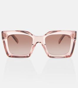 Квадратные солнцезащитные очки Celine, розовый