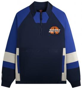 Куртка Kith For The New York Knicks Nylon Quarter Zip, черный