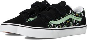 Кроссовки Vans Kids  Old Skool V, Glow Cosmic Cruisers Black/Green