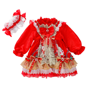 Платье для девочек PROTECTCAMEL, 2085 skirt+headdress+petticoat