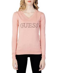 Кофта Guess с логотипом, розовый