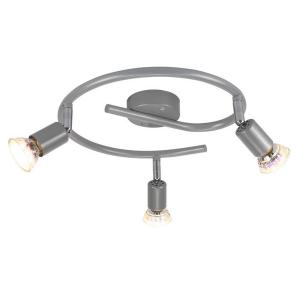 Потолочный светильник Nettlife серебристый, 42/15/42 см