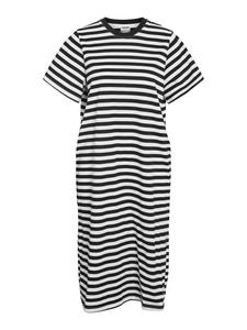 Noisy may Платье 'NMEMBER' в черном и белом цветах