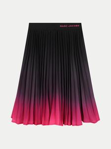 Плиссированная юбка стандартного кроя Marc Jacobs, черный