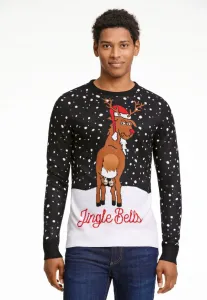 Интерактивный 3d рождественский свитер Lindbergh, Black