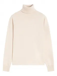 Свитер с высоким воротником Max Mara, нейтральный