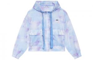 Спортивная модная коллекция куртка женская синяя Lining