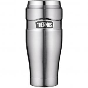 Термокружка Stainless King DrinkLock - система закрытия, 100% герметичность Thermos, серебристый