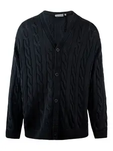 Кардиган Carter фактурной вязки CARHARTT WIP, синий