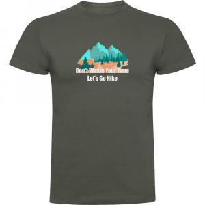 Футболка с коротким рукавом Kruskis Dont Waste Your Time, зеленый