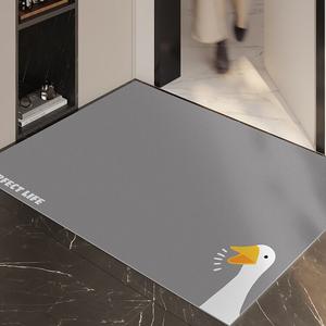 Y U-LIVE Ковер 80×120 см из ПВХ, водонепроницаемый и грязеотталкивающий, для прихожей, модель Dage B